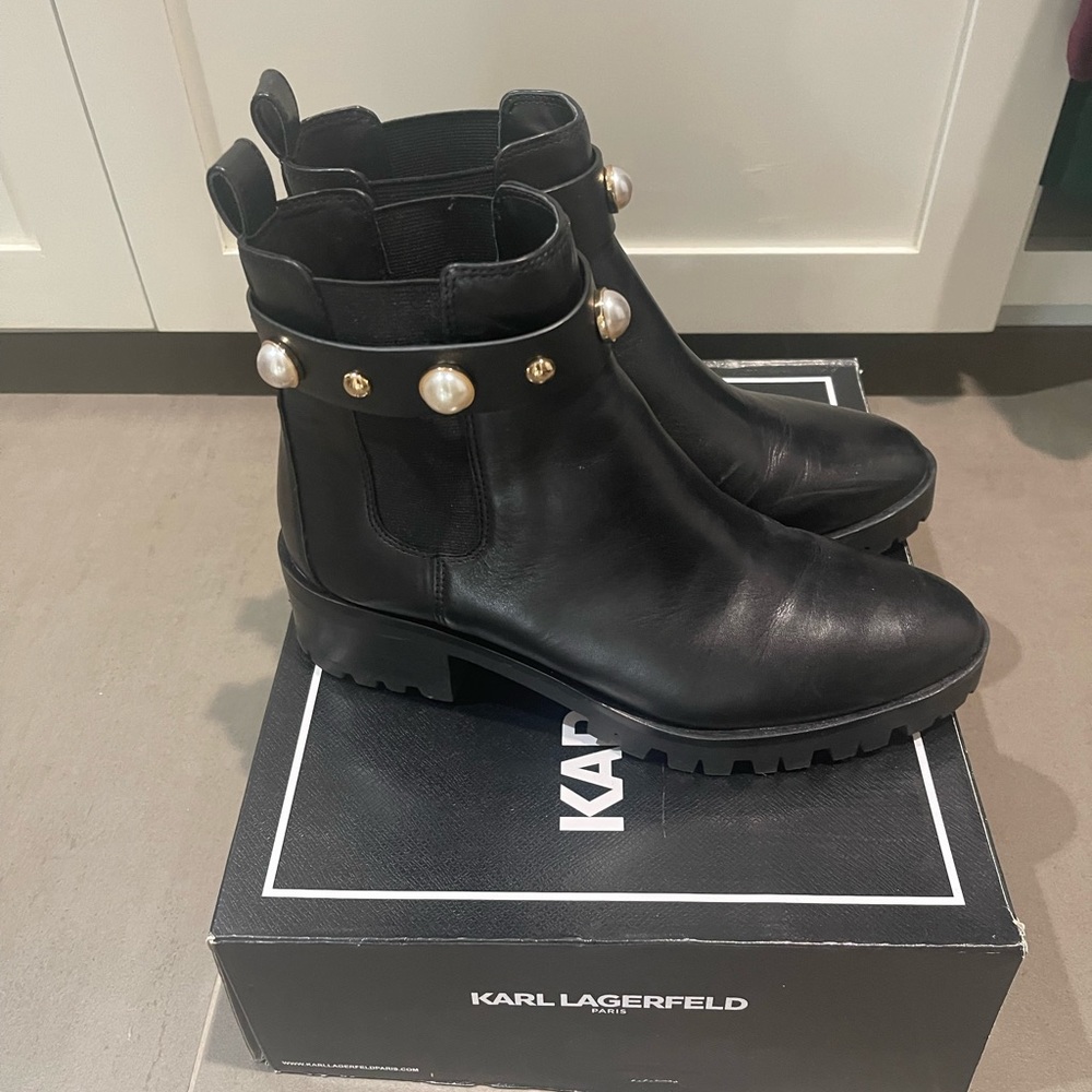 Karl Lagerfeld boots